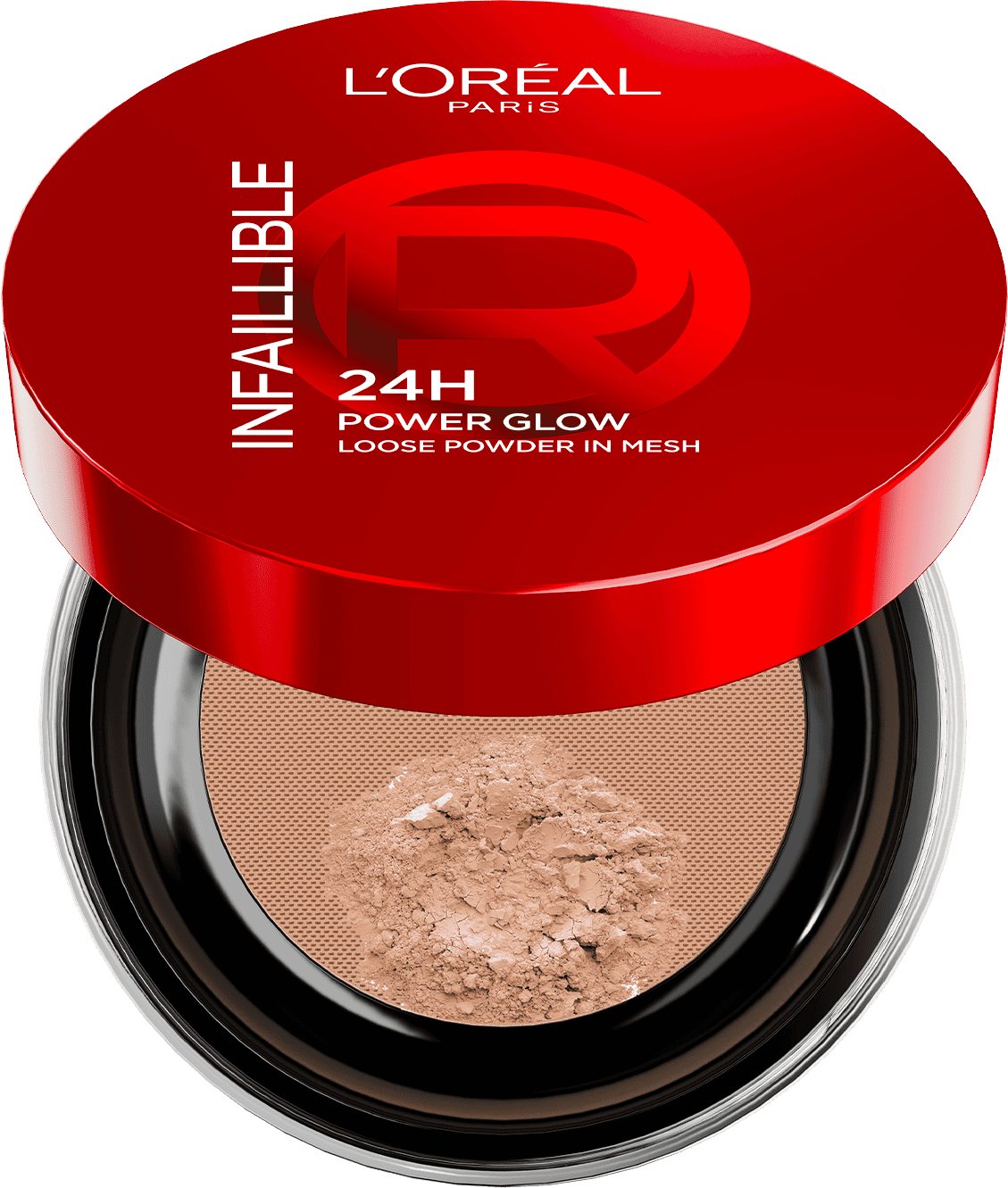 L OralParis Infaillible Loose Powder  HALF OPEN MEDIUM
