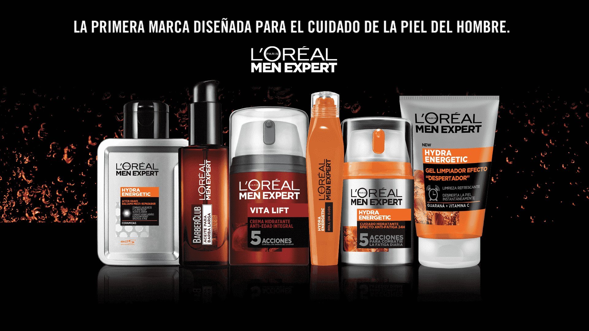 Línea de productos Men Expert L'Oréal Paris Argentina
