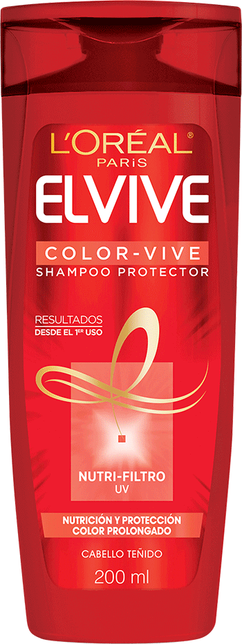 Shampoo 200ml Colorvive Shampoo Proteccion Elvive Colorvive Packshot