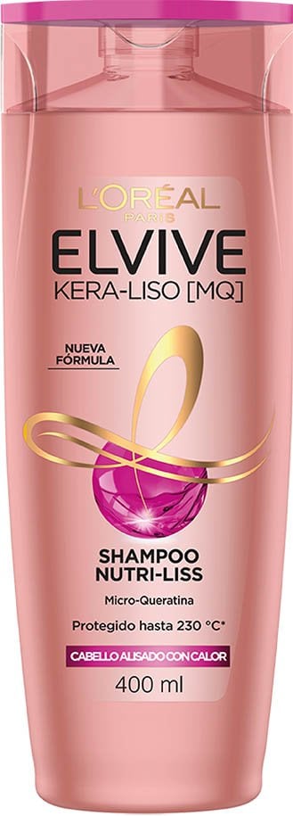 Shampo con Keratina para el pelo Elvive Kera-Liso | L'Oréal Paris Argentina