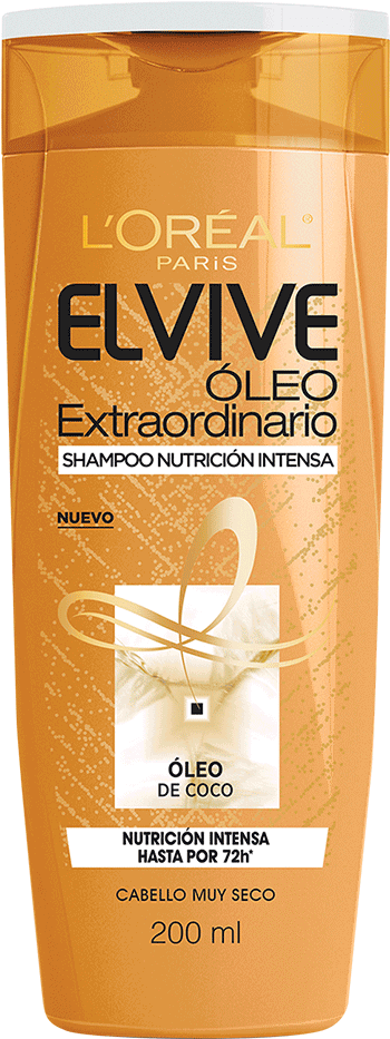 Shampoo 200ml Oleo Extraordinario Coco Shampoo Elvive Oleo Extraordinario Coco Packshot