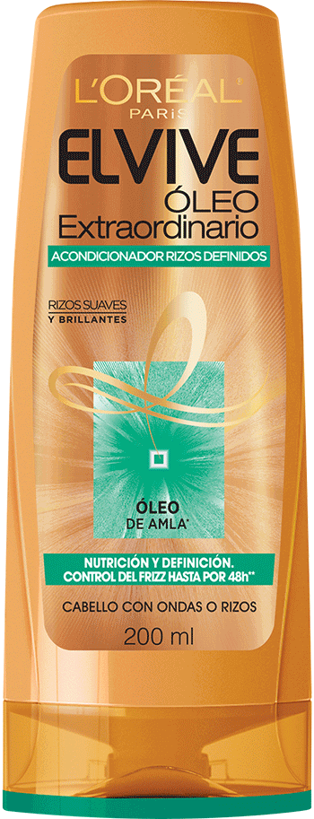 Conditioner 200ml Oleo Extr Curls Acond Nutricion Elvive Oleo Extraordinario Curls Packshot