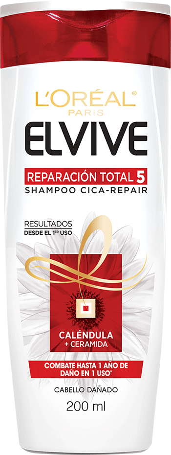 Shampoo 200ml Reparacion Total 5 Shampoo Cica Repair Elvive Reparacion Total 5 Packshot
