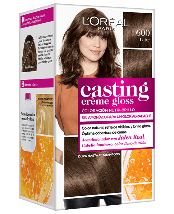 Tintura Tono 600 Latte Casting Creme Gloss Sin Amoniaco L Oreal Paris