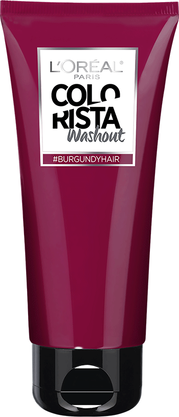 Semi Permanent Hair Color Burgundy Hair Colorista Packshot