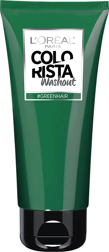 Semi Permanent Hair Color Green Hair Colorista Packshot