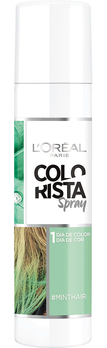 Temporary Hair Color Mint Hair Colorista Packshot