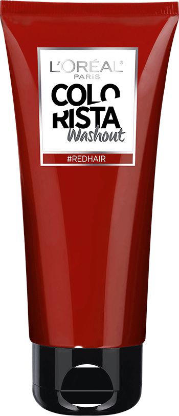 Semi Permanent Hair Color Red Hair Colorista Packshot