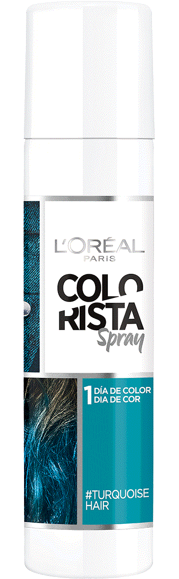 Temporary Hair Color Turquoise Hair Colorista Packshot