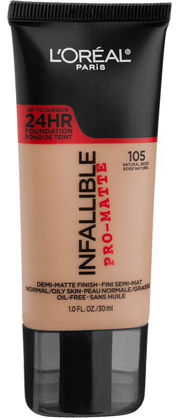 Base De Maquillaje Base Matte Natural Biege 105 Infallible Base Packshot