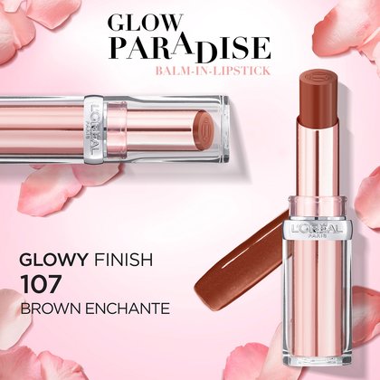 OAP MAKEUP LIPS GLOW PARADISE LIPSTICK EU 2021 AP RECAP 107 BROWN ENCHANTE